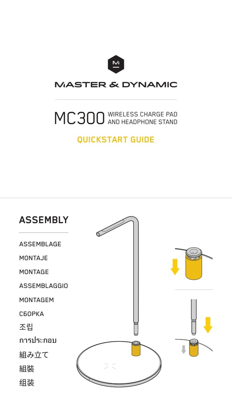 Master&Dynamic MC300 quick start guide