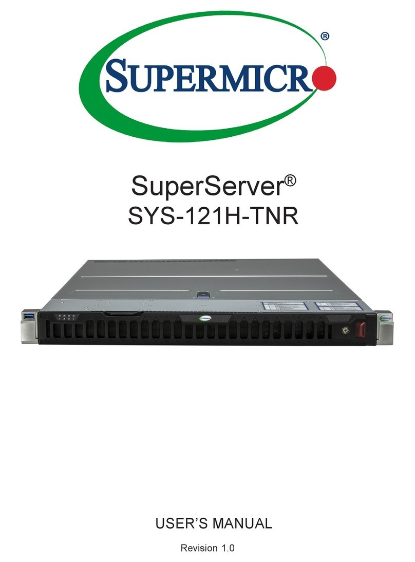 Supermicro SuperServer SYS-121H-TNR User manual
