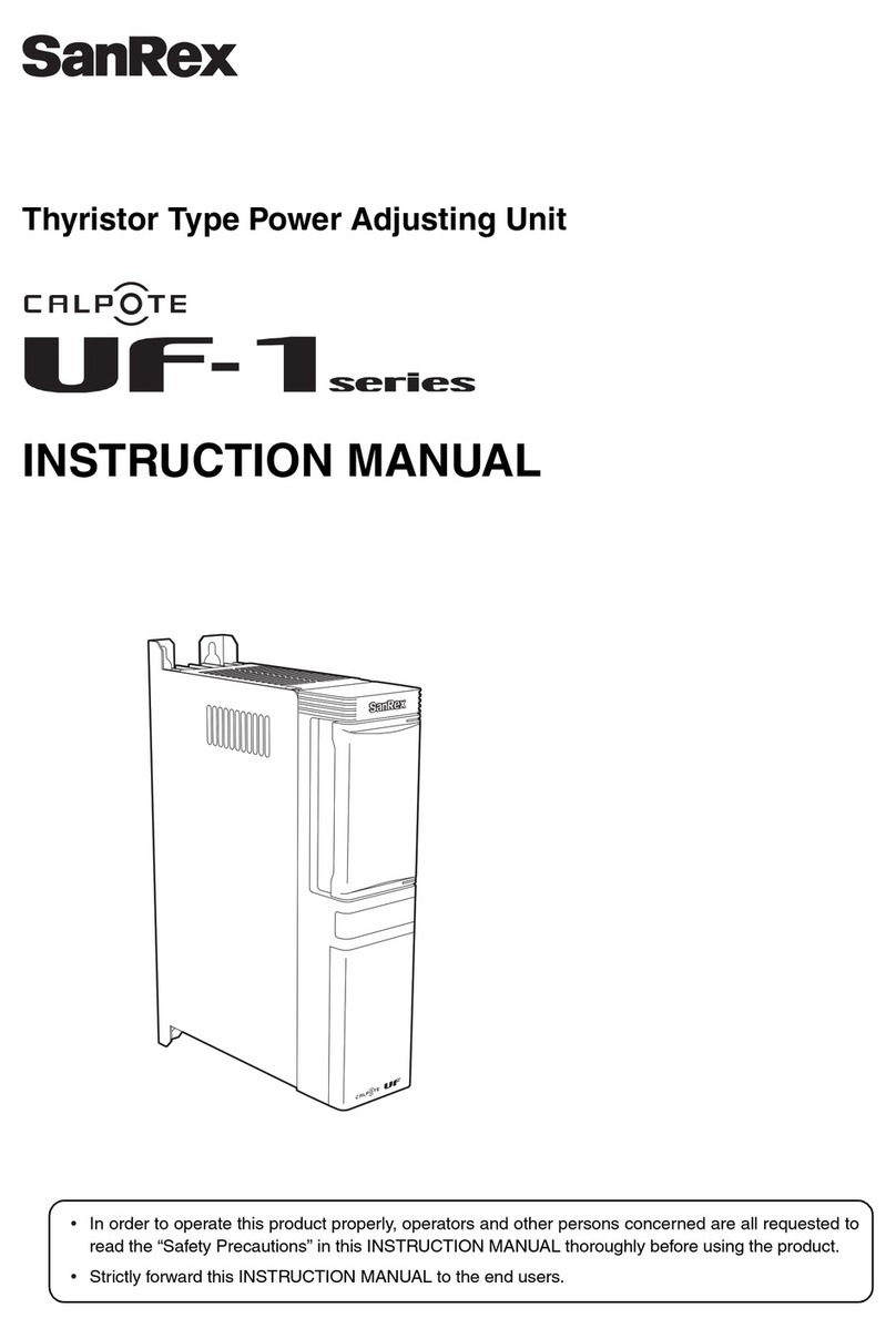SanRex CALPOTE UF-1 Series User manual