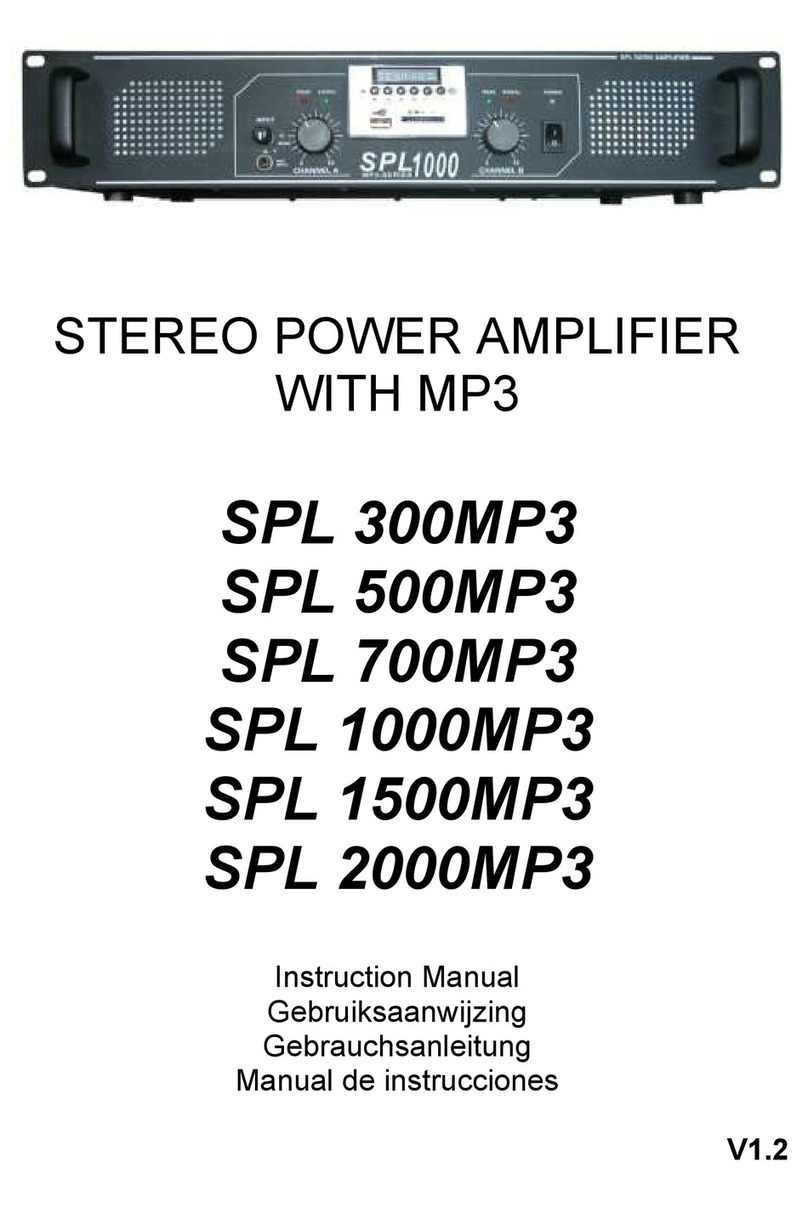 Tronios SPL MP3 Series User manual