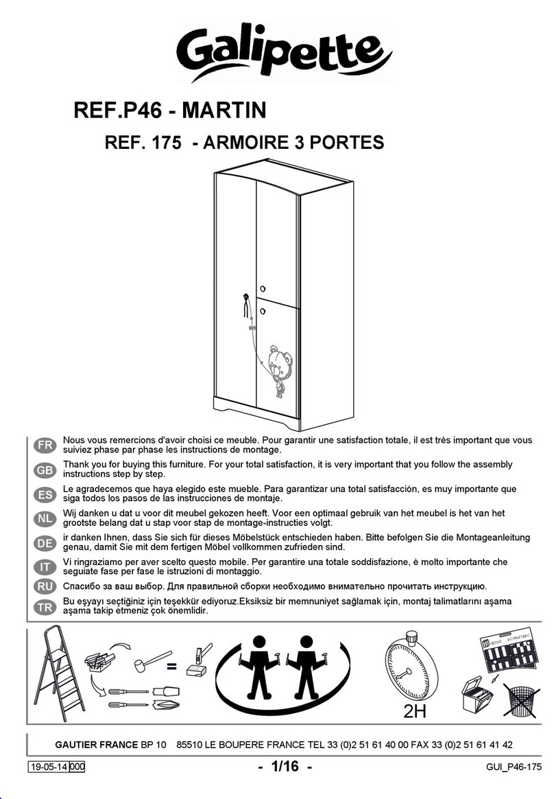 Gautier Galipette MARTIN P46 User manual