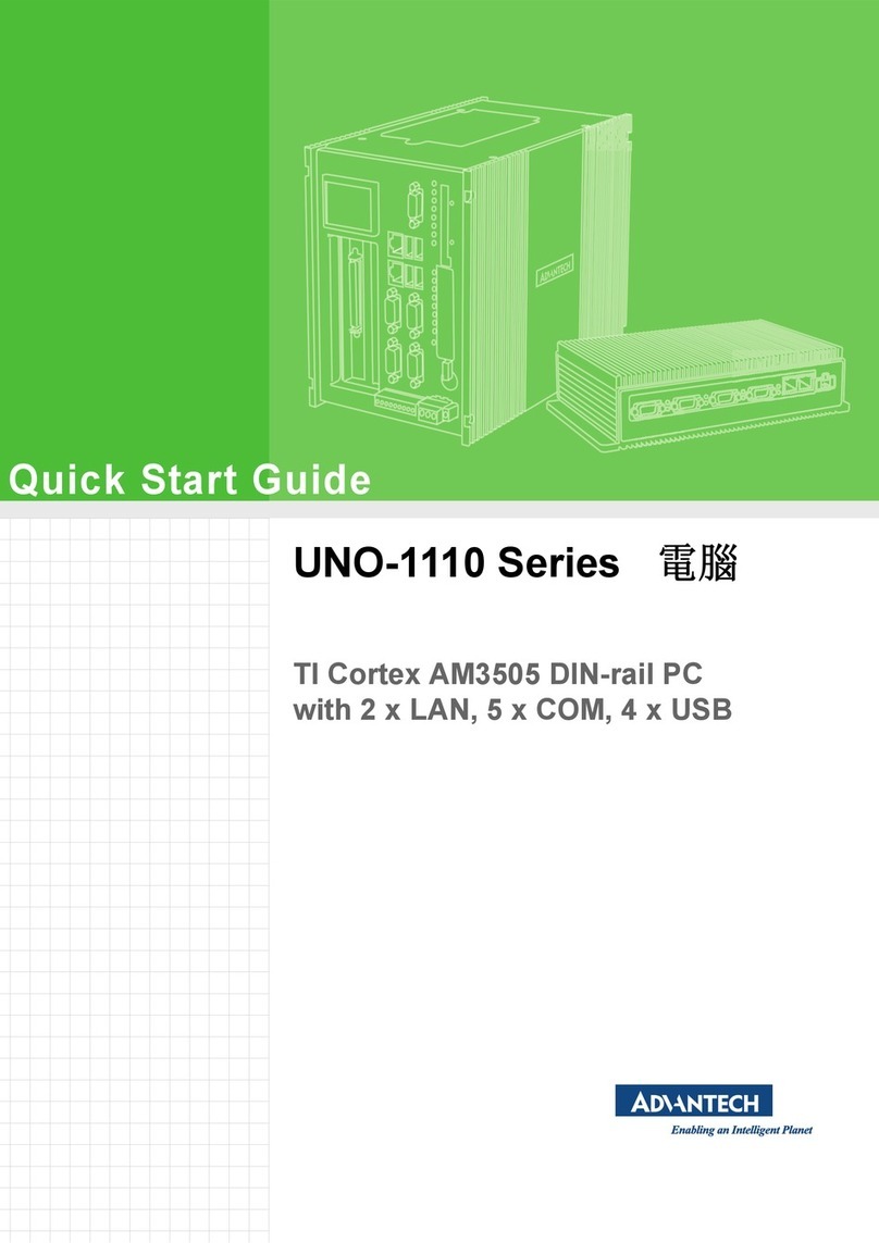 Advantech UNO-1110-R11AE User manual
