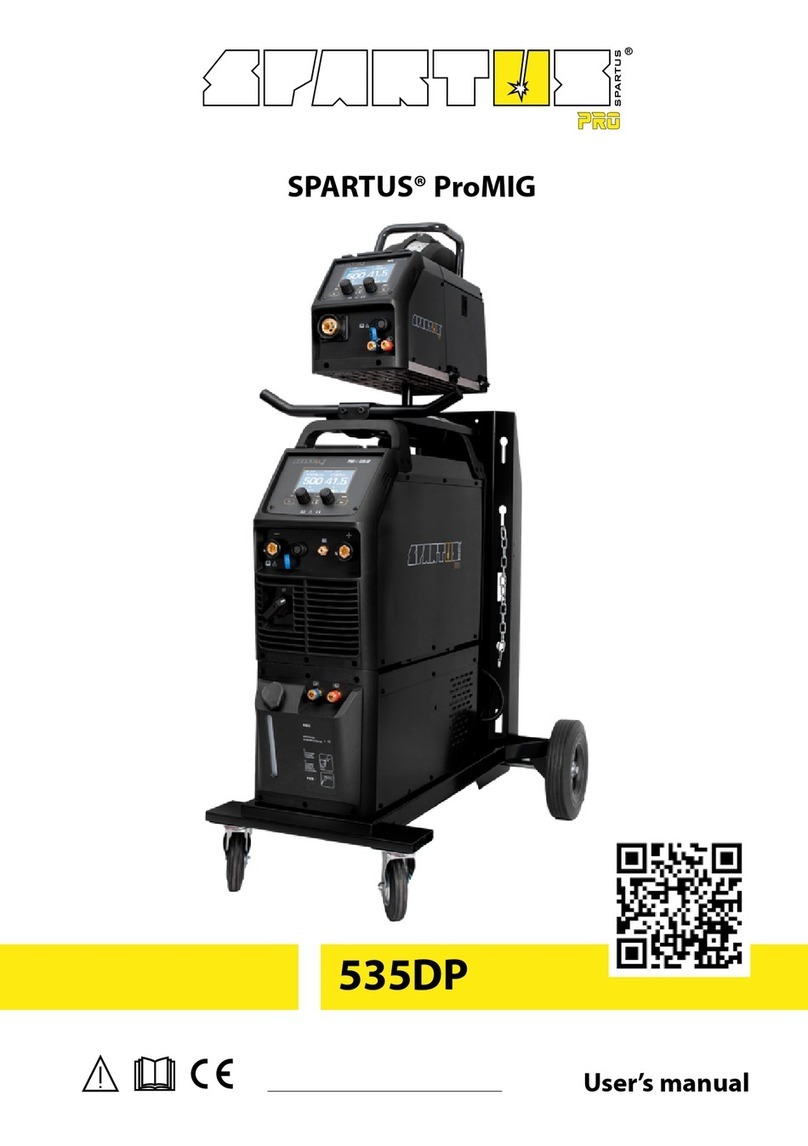 Spartus ProMIG 535DP User manual
