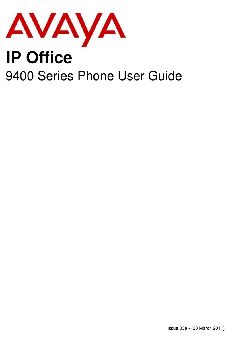 Avaya IP Office 9400 Series User manual