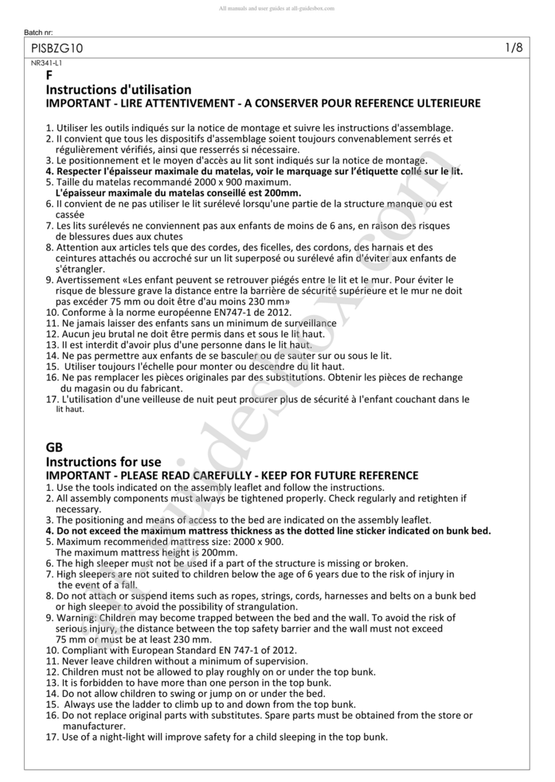 VIPACK PISBZG10 Instructions for use
