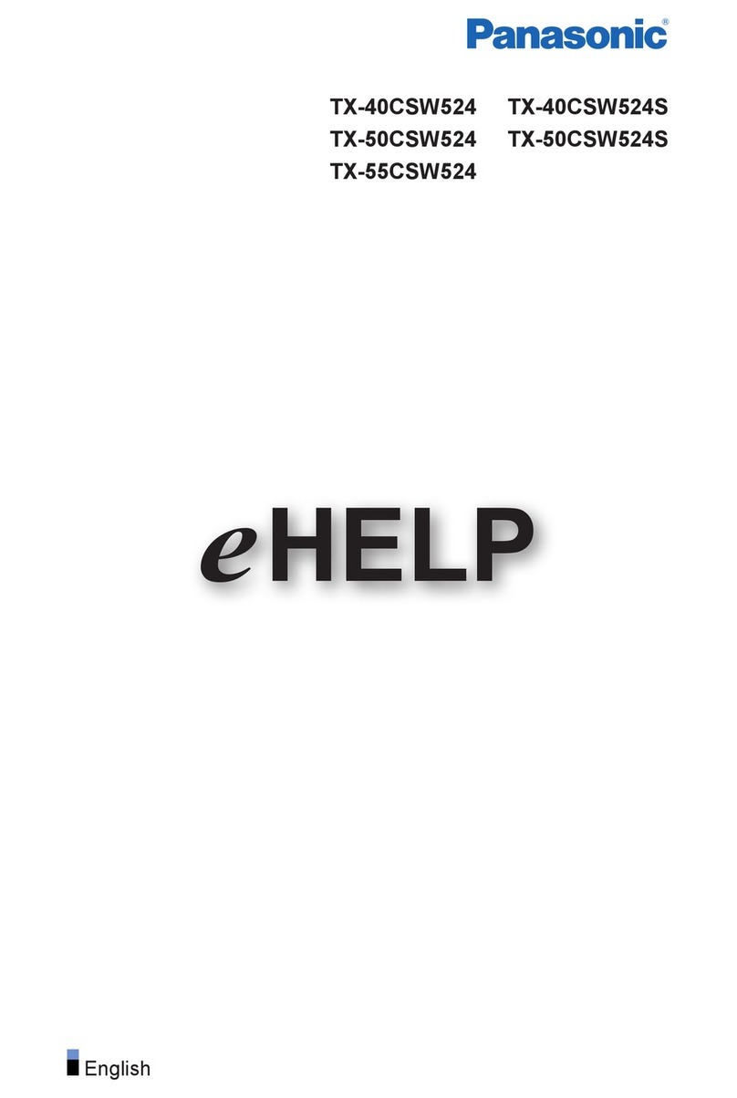 Panasonic TX-40CSW524S Ehelp