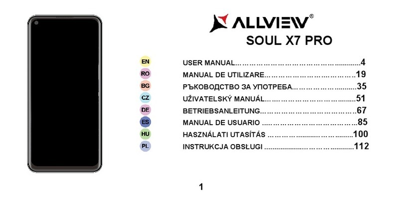 Allview SOUL X7 PRO user manual