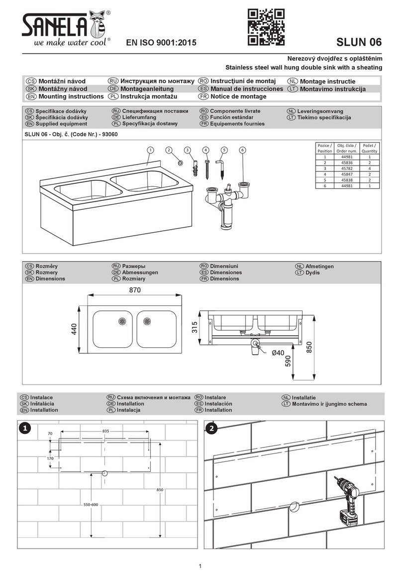 Sanela SLUN 06 Instructions for use