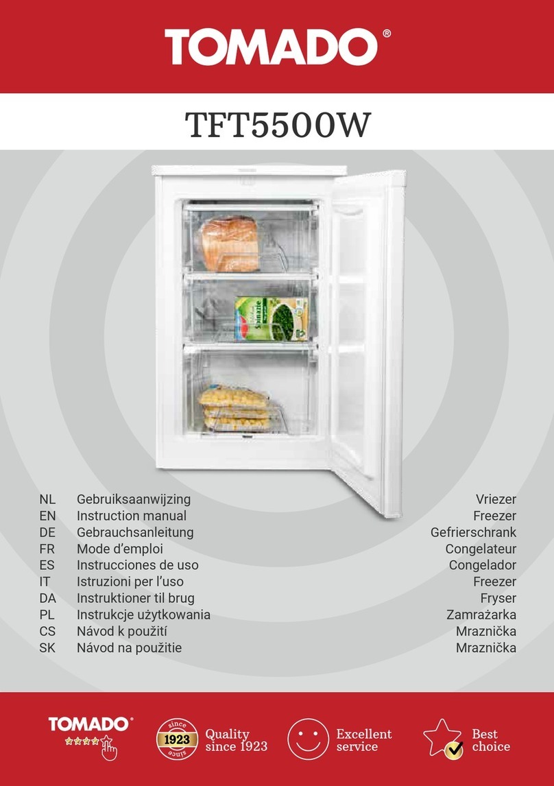 tomado TFT5500W User manual