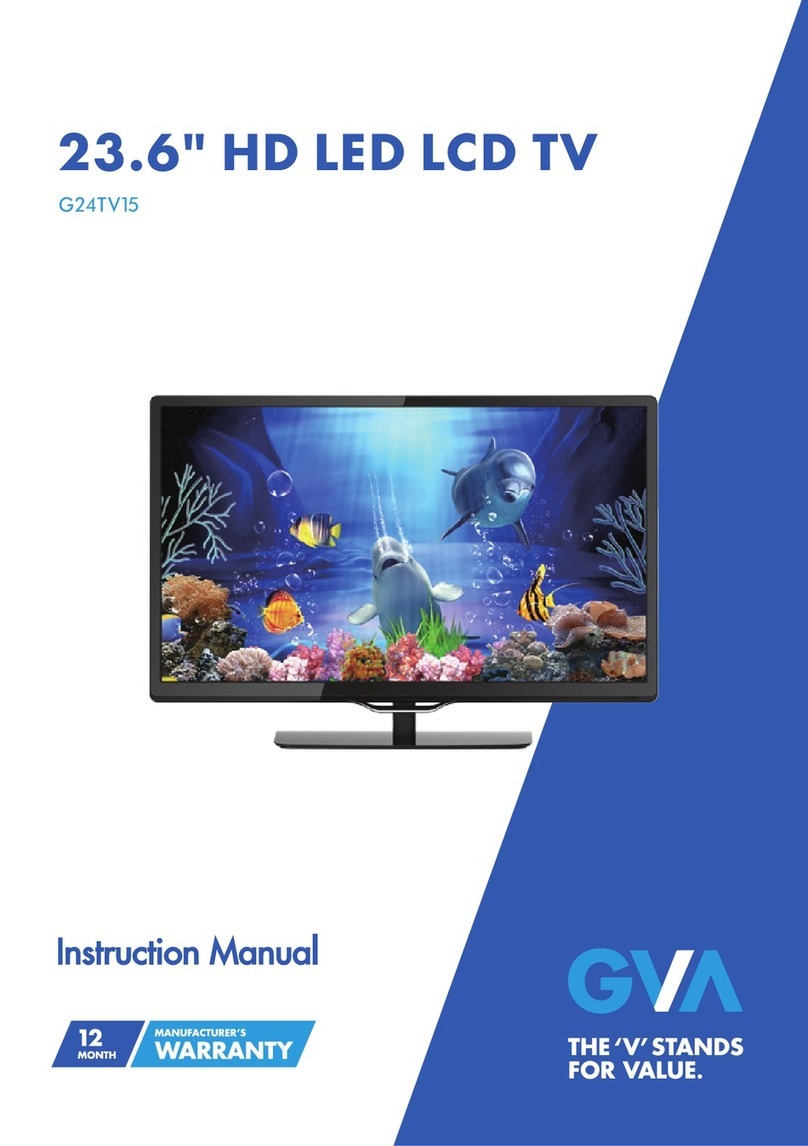 GVA G24TV15 User manual