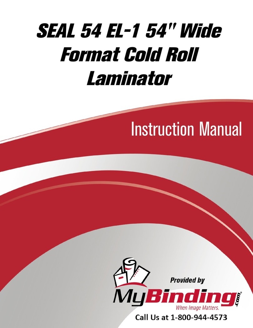 SEAL 54 EL-1 User manual
