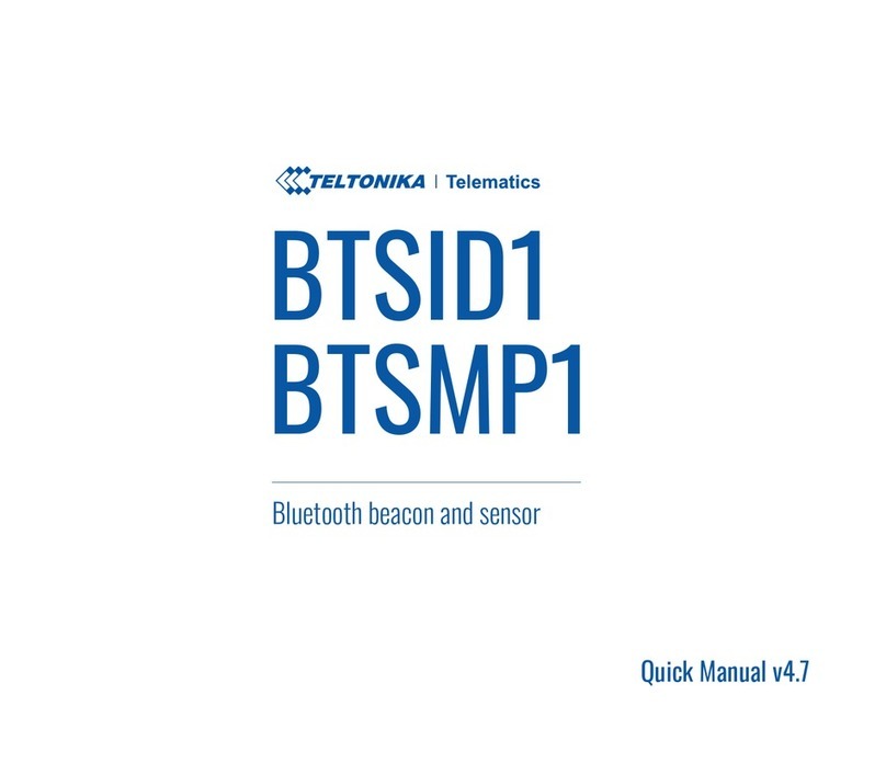 Teltonika BTSID1 Quick manual