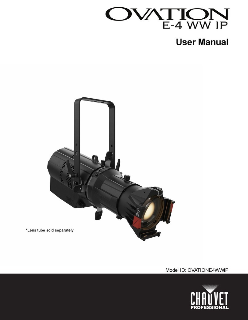 Chauvet Professional OVATION E-4WW IP user manual