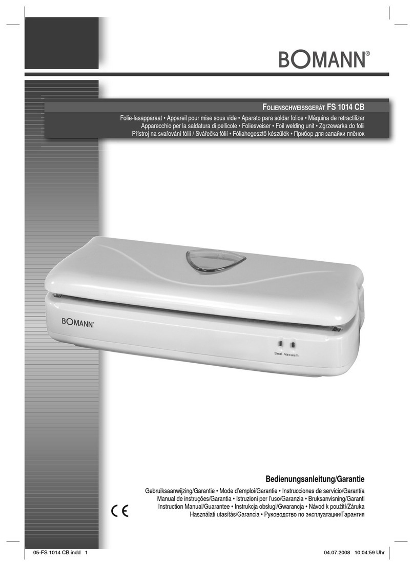 BOMANN FS 1014 CB instruction manual