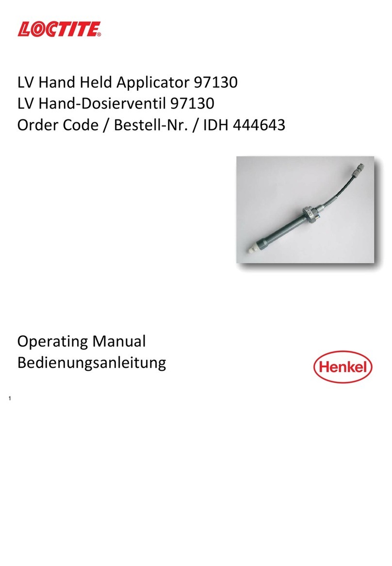 Henkel LOCTITE 97130 operating manual