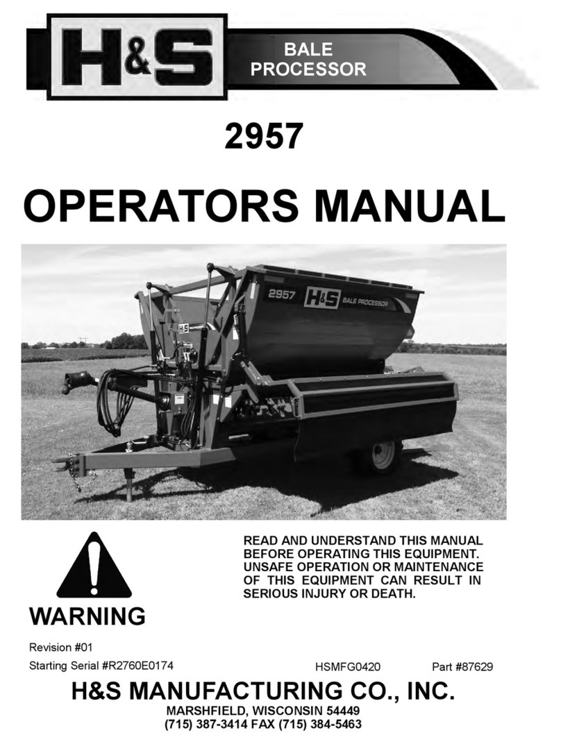 H&S 2957 User manual H&S 2957 User manual