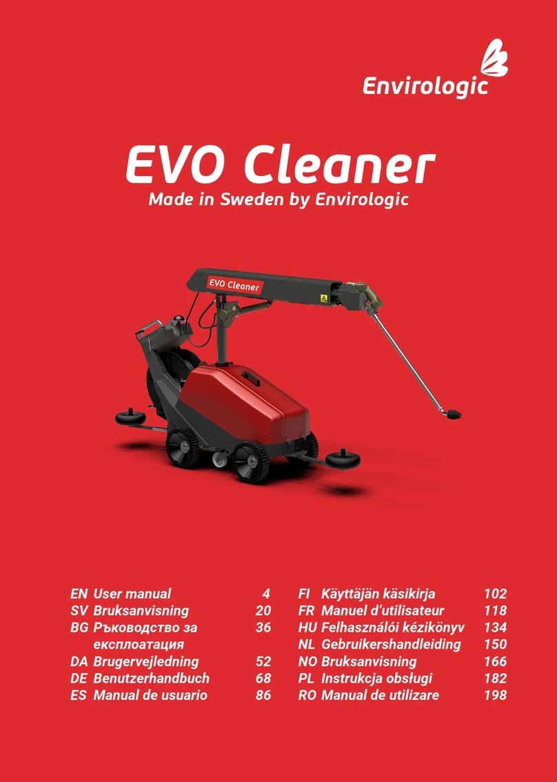 Envirologic EVO Cleaner user manual
