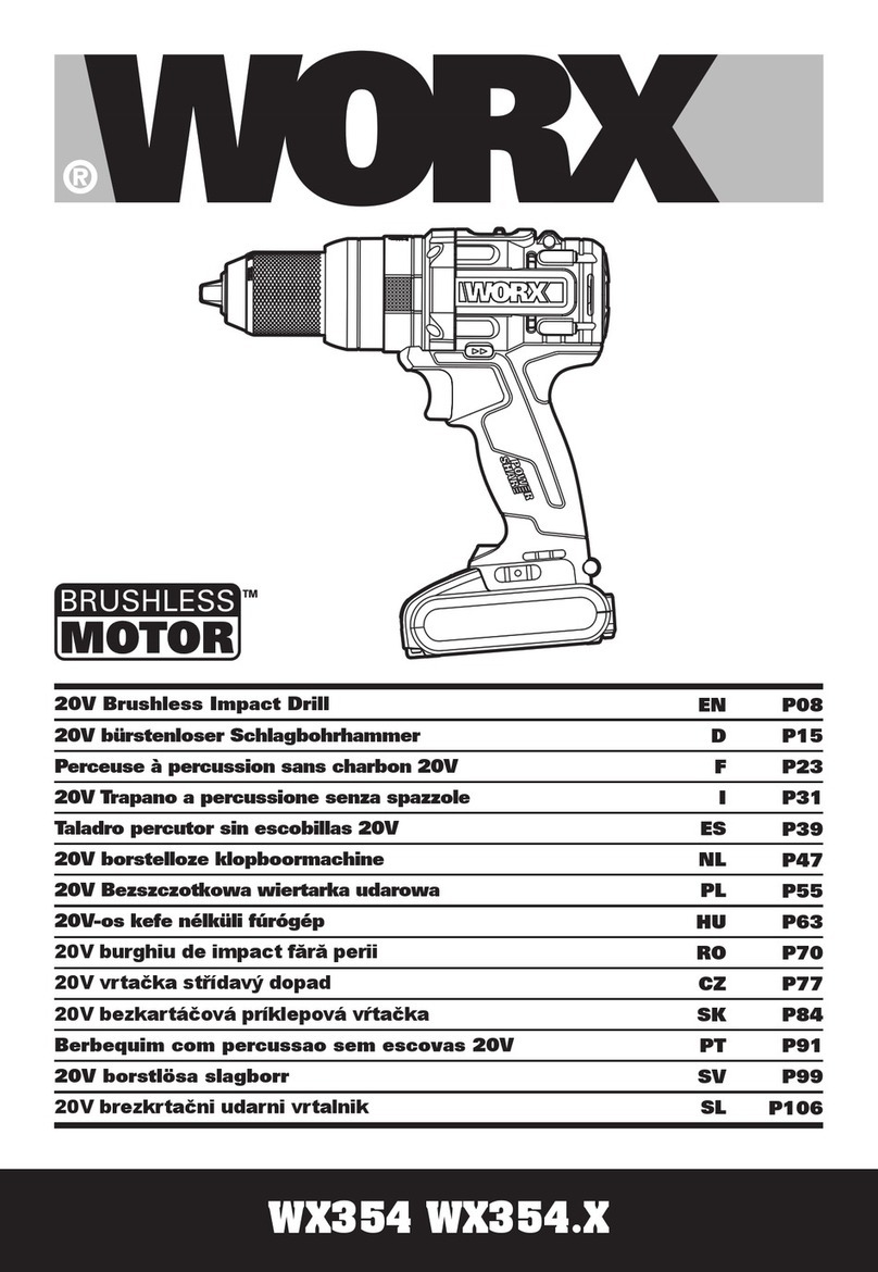 Worx WX354.X User manual