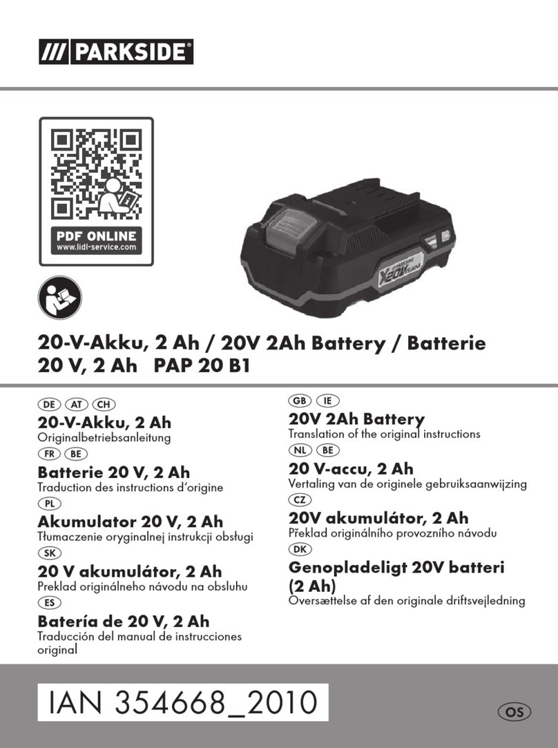 Parkside 354668-2010 User manual