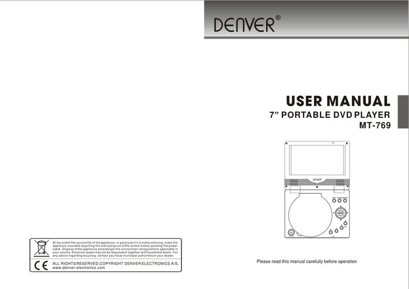 Denver MT-769 user manual