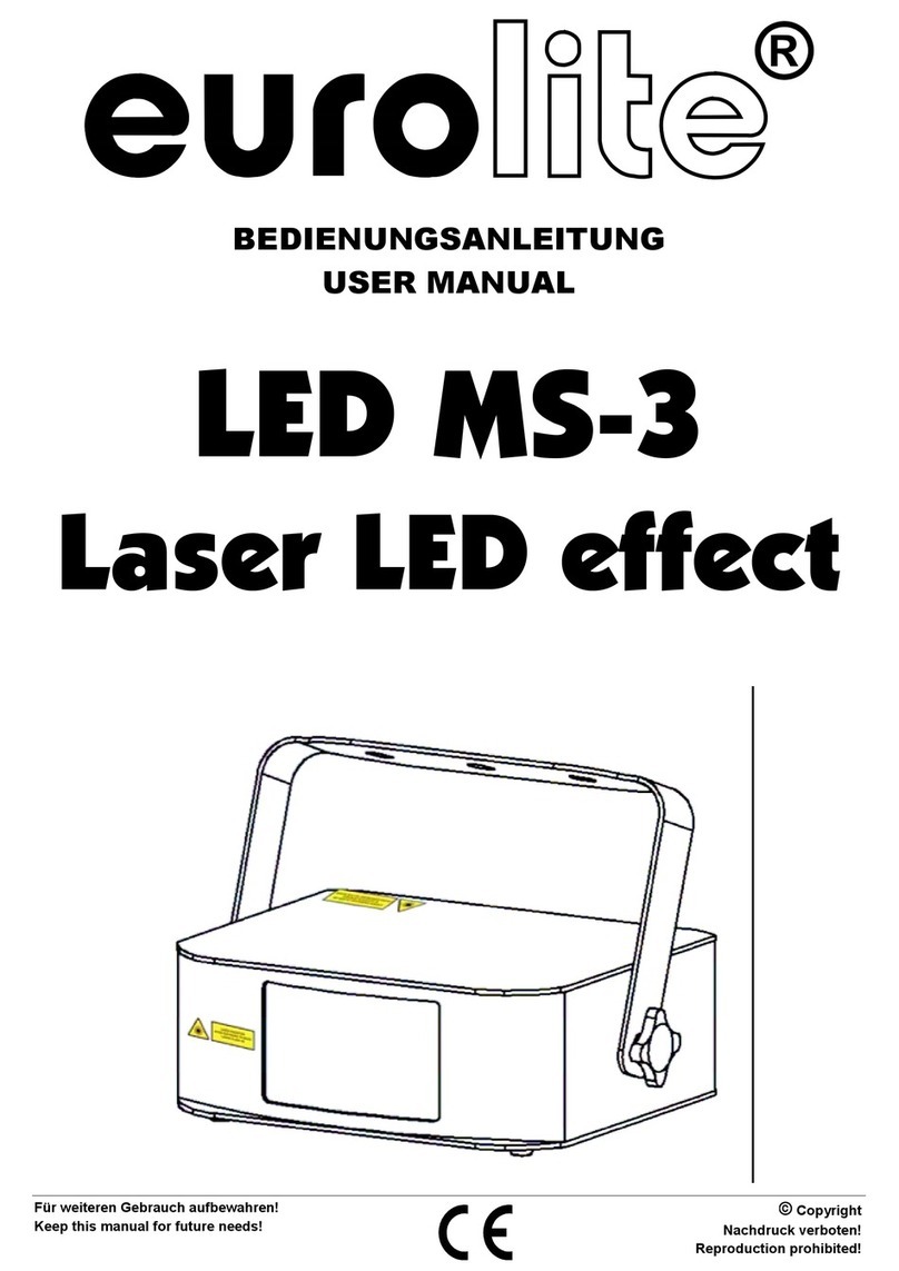 EuroLite LED MS-3 user manual