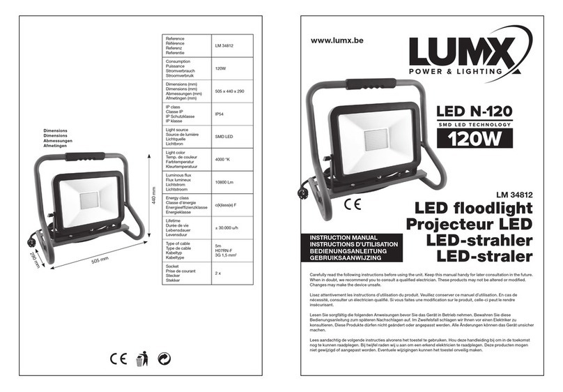 LumX N-120 instruction manual