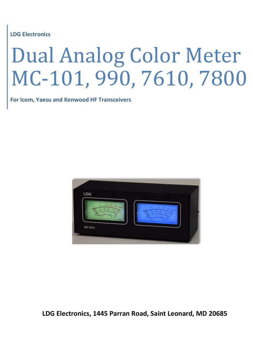 LDG MC-101 User manual