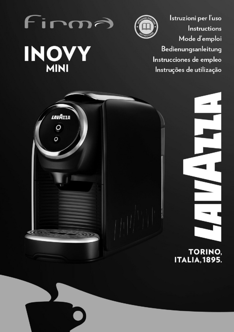 LAVAZZA Firma INOVY MINI instructions