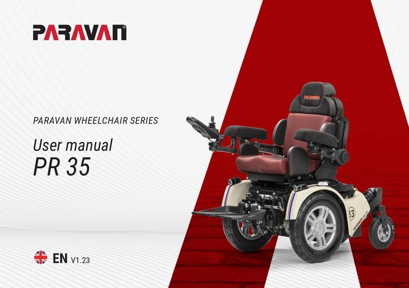 Paravan PR 35 User manual