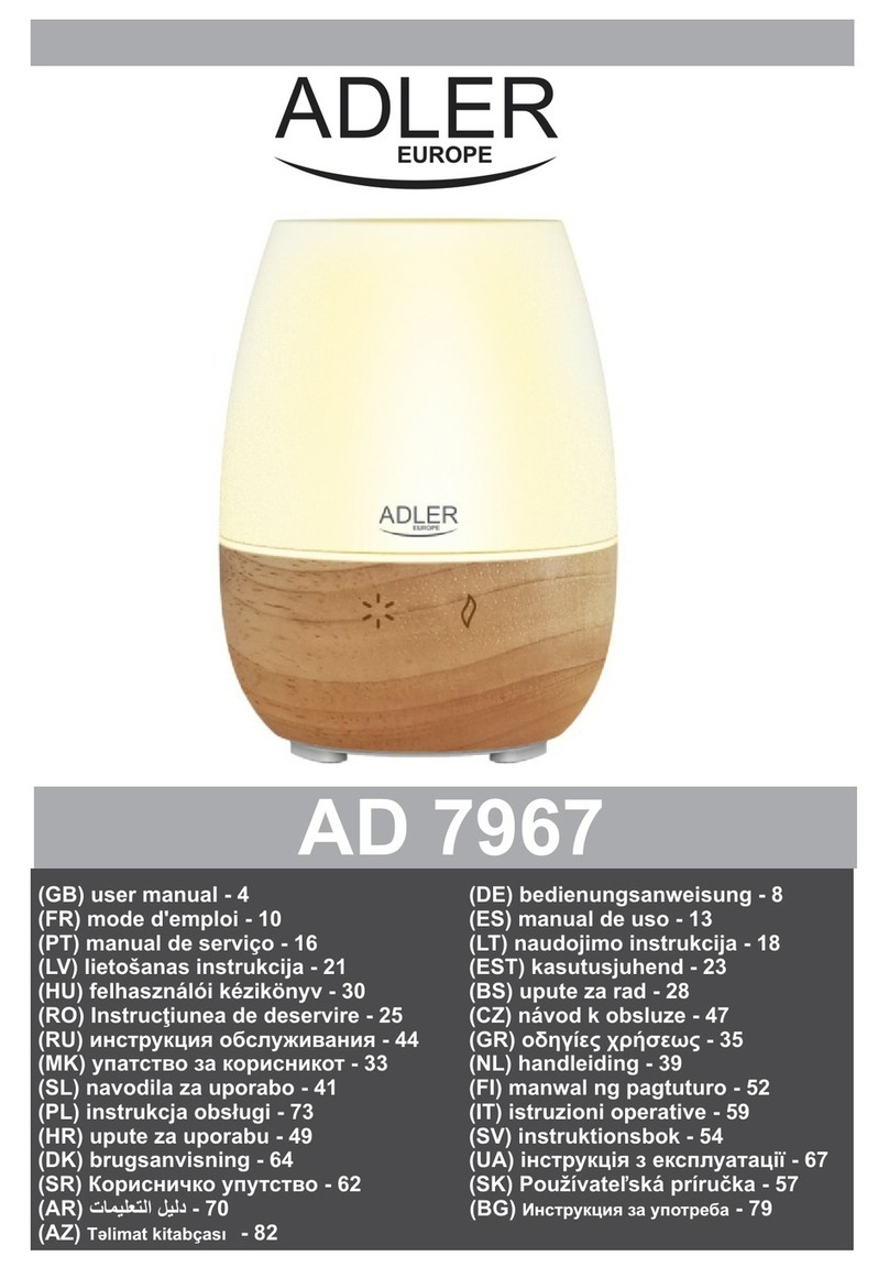 Adler Europe AD 7967 user manual
