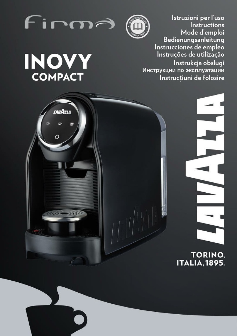 LAVAZZA Firma INOVY COMPACT User manual