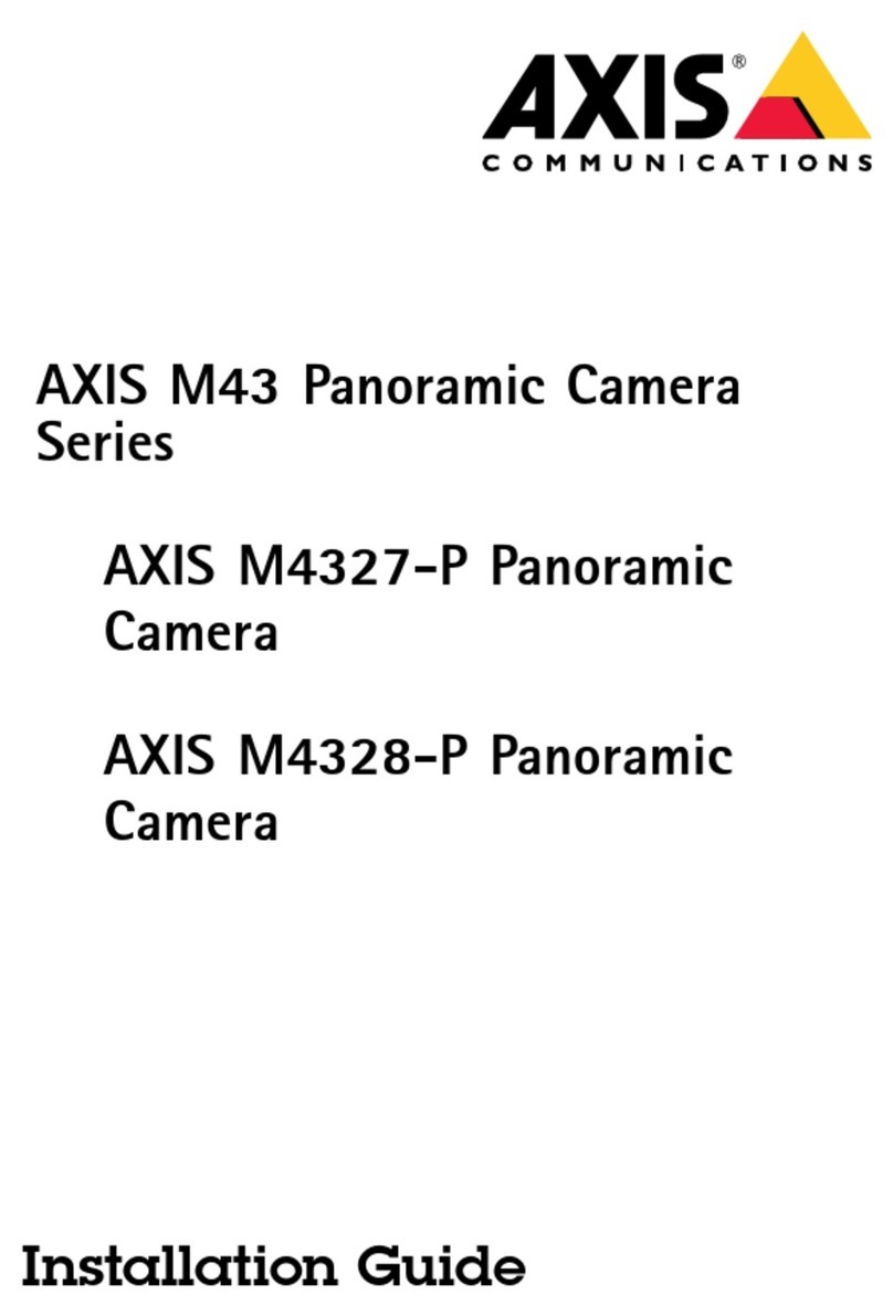Axis M43 Series User manual