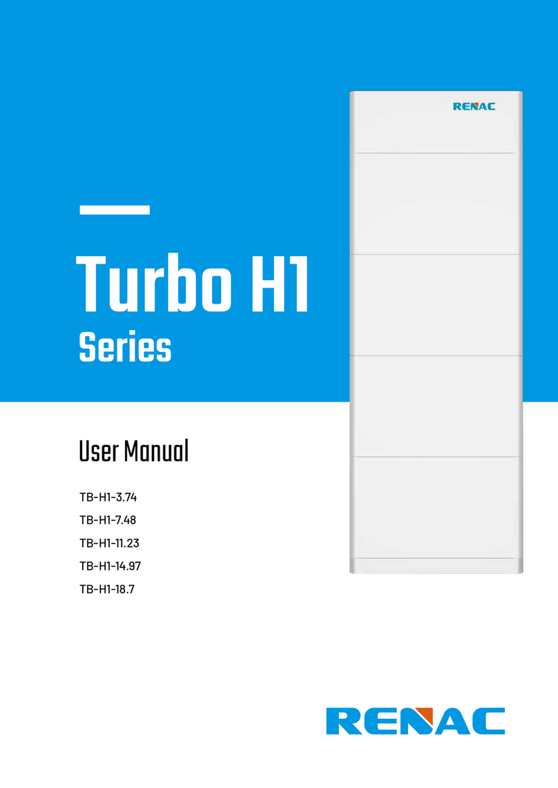 Renac Turbo H1 Series user manual