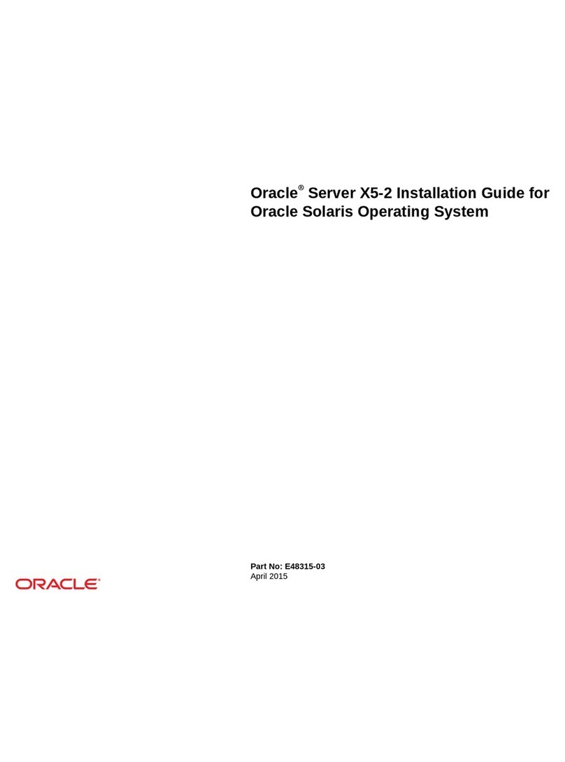 Oracle netra X5-2 User manual
