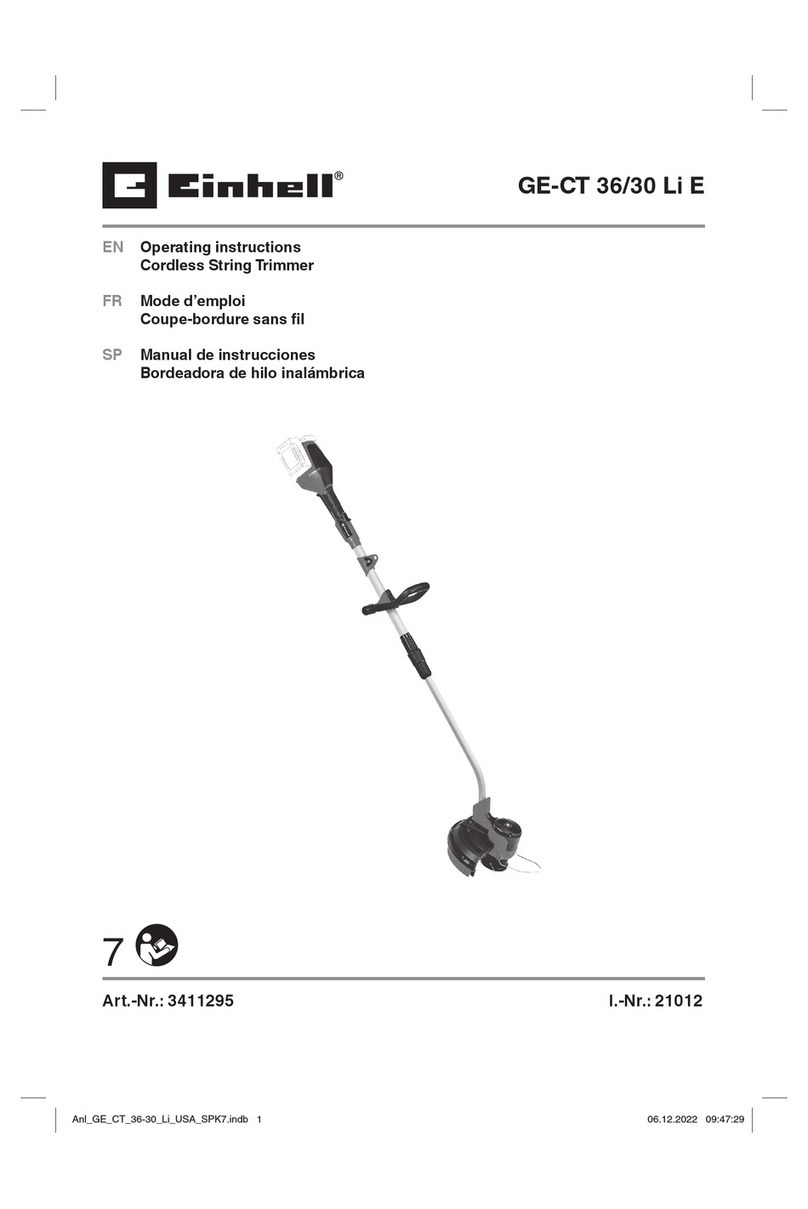 EINHELL GE-CT 36/30 Li E User manual
