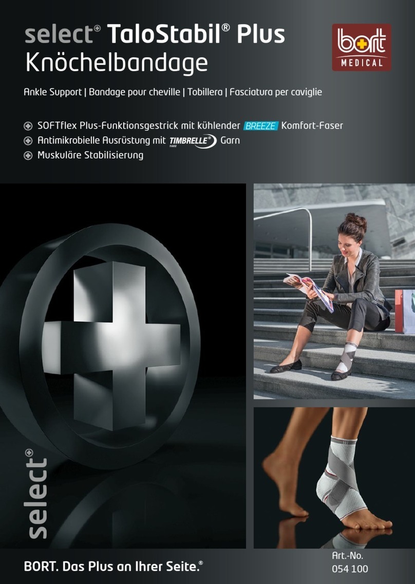 bort medical select TaloStabiI Plus Fitting instructions