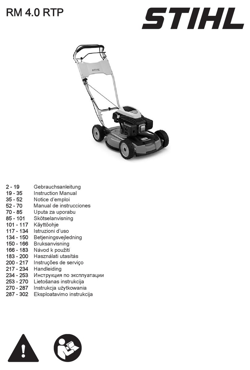 Stihl RM 4.0 RTP User manual