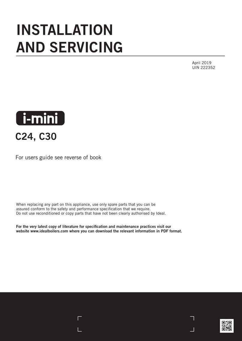 Ideal Heating i-mini C24 User manual