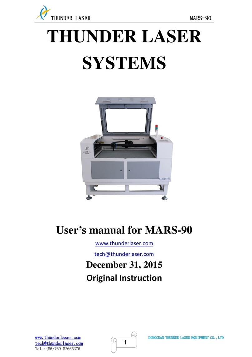 Thunder Laser MARS-90 User manual