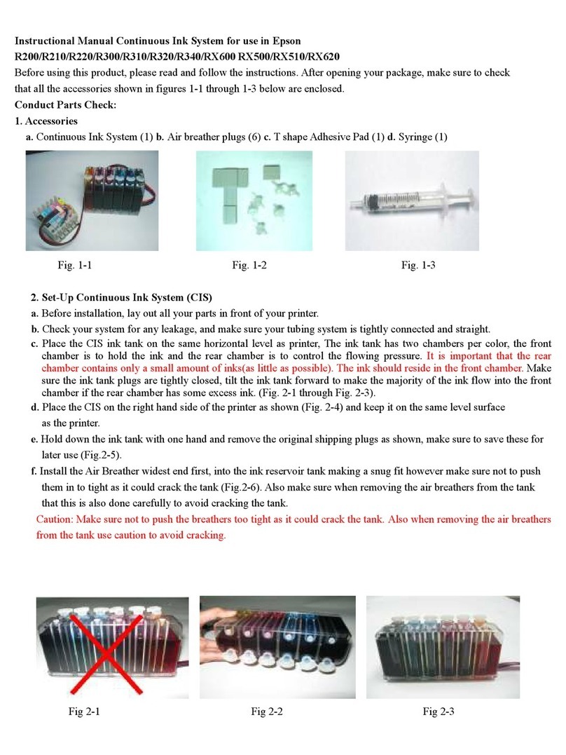 Epson Stylus Photo R210 Operating and maintenance manual