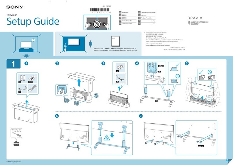 Sony KD-55X8000E User manual