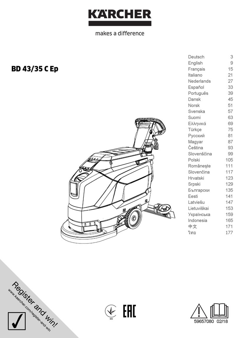 Kärcher BD 43/35 C Ep User manual