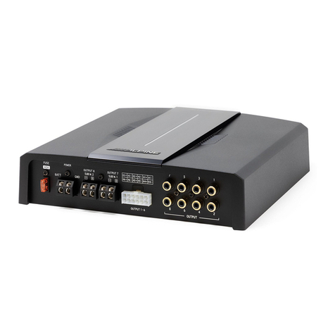 Alpine PXE-C80-88 User manual