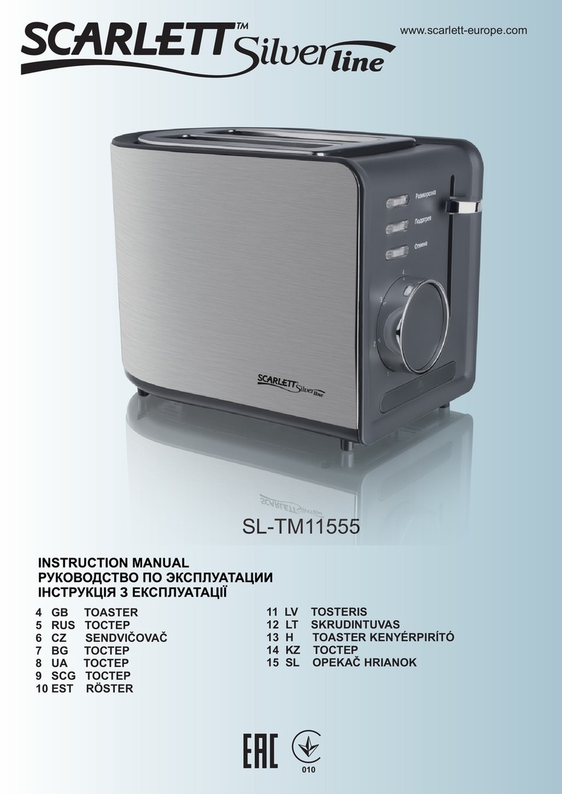 Scarlett Silverline SL-TM11555 instruction manual