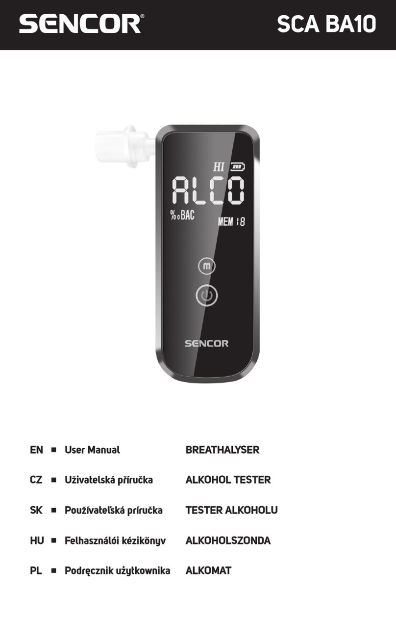 Sencor SCA BA10 user manual