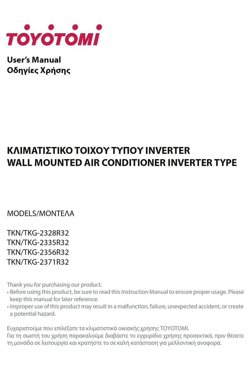 Toyotomi TKN-2328R32 User manual