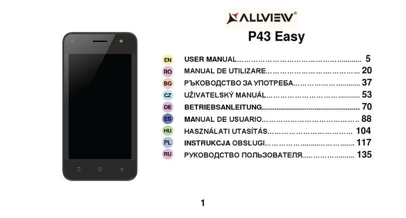 Allview P43 Easy User manual
