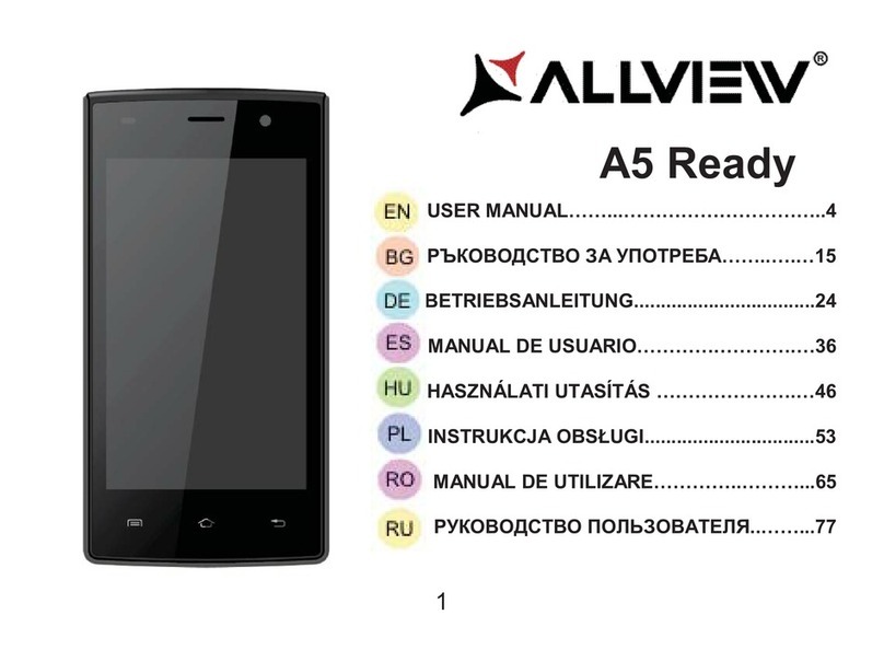 Allview A5 Ready User manual Allview A5 Ready User manual