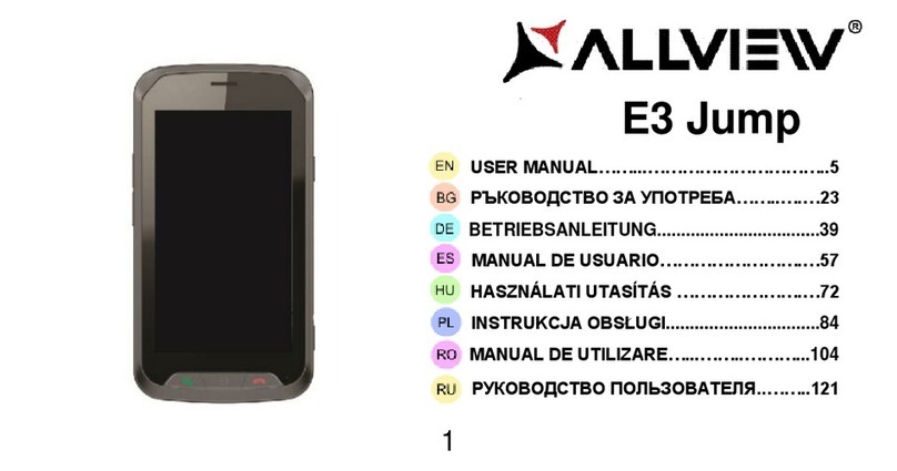Allview E3 Jump User manual Allview E3 Jump User manual