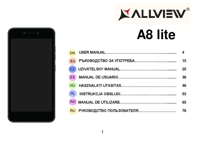 Allview A8 lite User manual Allview A8 lite User manual